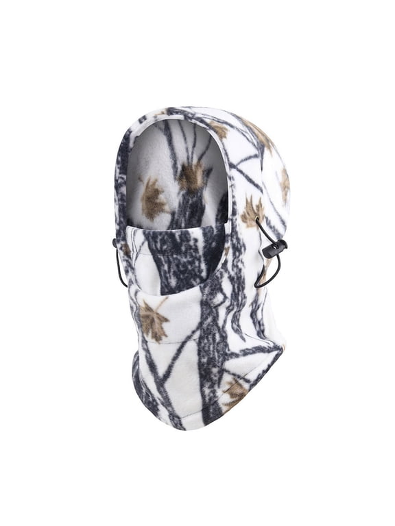 Taicans Face Mask of Men - Ski Mask,Winter outdoor camouflage multifunctional fleece head cover