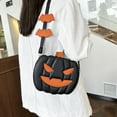 thumbnail image 1 of Taicans Halloween Purse,Pumpkin Crossbody Bag Purse,Novelty Pumpkin Purse Leather Female Daily Halloween Bag, 1 of 9
