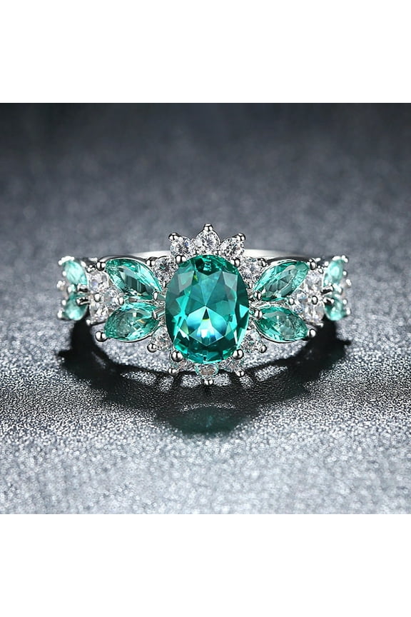 Jewelry Rings,Adjustable Size Women's Rings,Elegant Rings For Men And Women,Costume Rhinestone Jewelry for Wedding Engagement