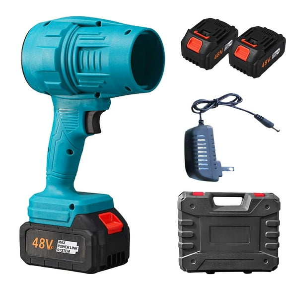 taicans Leaf Blower Cordless with Battery Small Cordless Leaf Blower Mini Jet Dry Blower Fan with 2 Battery for Computer Keyboard Outdoors Car Home