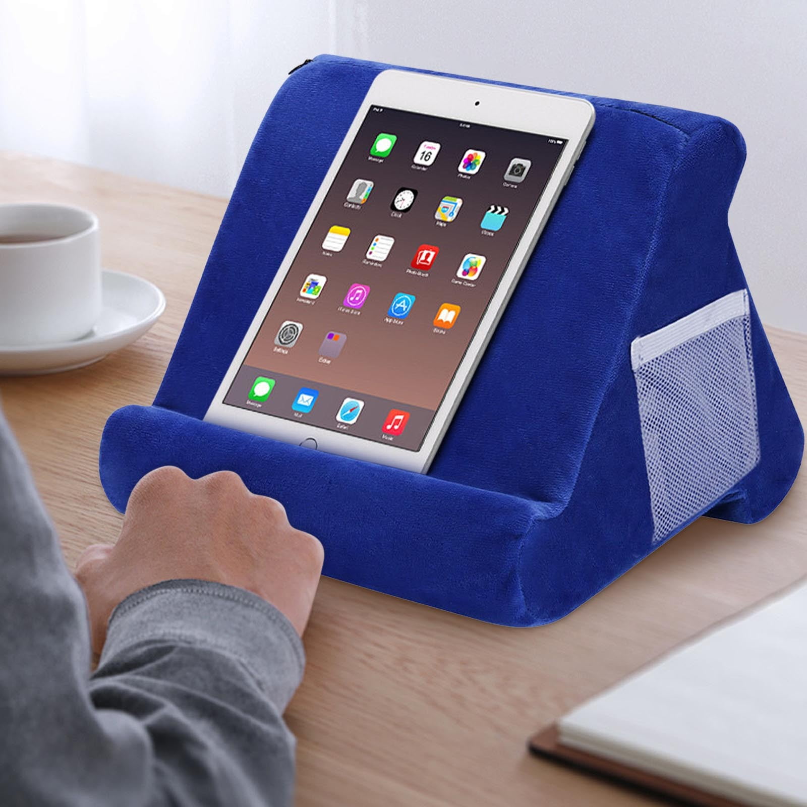 Duvetset Tablet Stand With Pillow, Kindle Holder, Copatible With