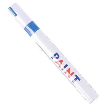 taicans Paint Marker Pens,Paint Pens Permanent Markers,Oil Based Quick Dry Waterproof Markers for Plastic,Tire,Rubber,Wood,Rocks,Metal,Canvas,Dark Surface,Craft Art Supplies(Blue)
