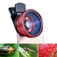 taicans Phone Camera Lens Super Wide Angle Lens Macro Lens ClipOn 2 in