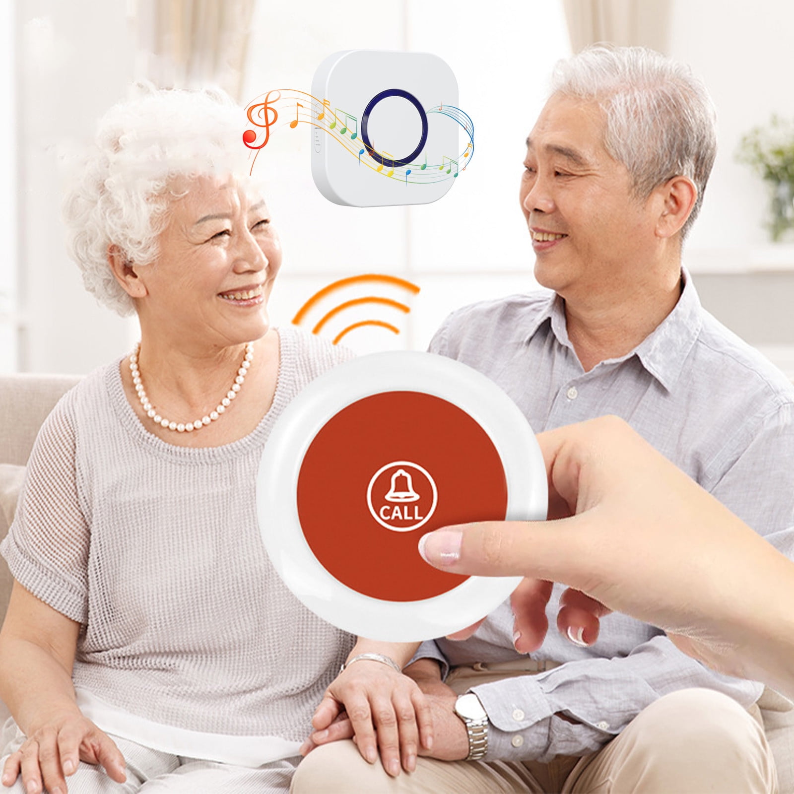 taicans Portable Elderly Pager Long Range Electronic Wireless Remote