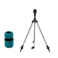 thumbnail image 1 of Taicans Rotating Tripod Sprinkler,360 Degree Rotating Tripod Sprinkler with Stainless Steel Telescopic Support,360 Degree Automatic Rotating Irrigation Stand Tripod Water for Green Lawn Watering(A), 1 of 1