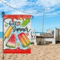 thumbnail image 1 of Taicans Summer Garden Flag,Summer Watermelon Garden Flags for Outside Summer Tropical Hawaii Beach Vertical Garden Yard Flags Pool Home Summer Garden Decor Decorations Outdoor(A), 1 of 8