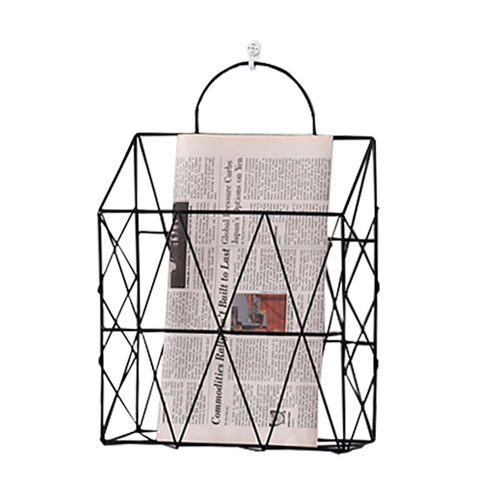 Magazing File Rack Taicans Wall Mounted Magazine File Rack Organizer,Metal Wire Wall ...