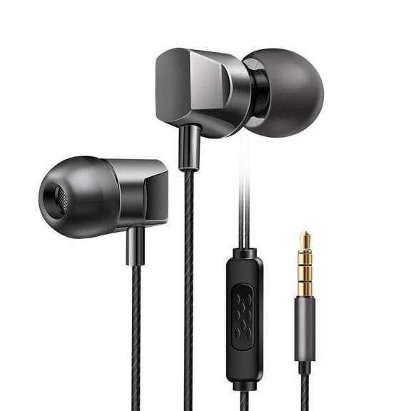 taicans Wired Headphones, Lightweight Aluminum Wired in Ear Earbud Headphones With Mic