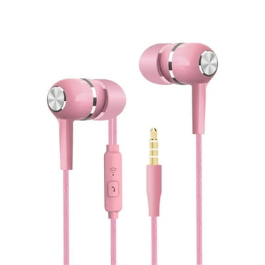 taicans Wired Headphones with Microphone,Noise Isolating Ear Buds,Clear Sound Quality bass Noise Cancelling Ear Buds,3.5mm Jack Earbuds Lightweight Headphones