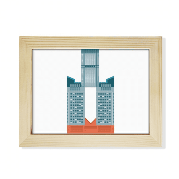 taiwan hotel 85 tower desktop photo frame picture art decoration painting 6x8 inch