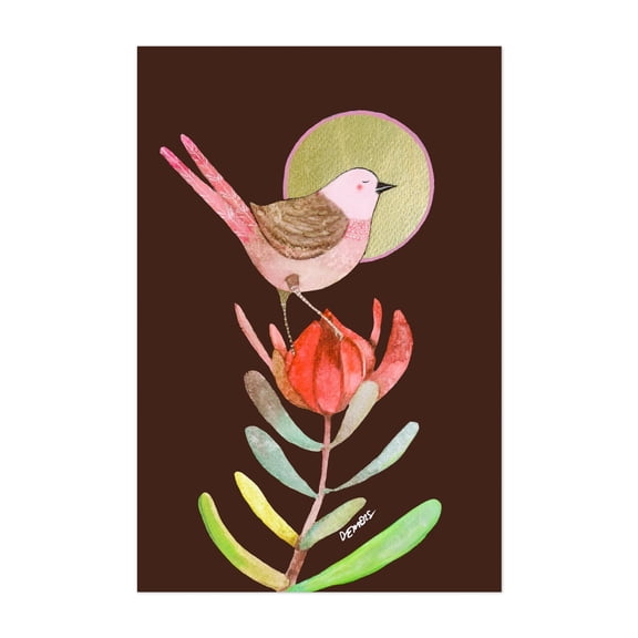 taiyo - Painting Unframed Wall Art Print 24 x 36 inches