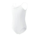 thumbnail image 1 of Dlentnea Kids Girls Camisole Leotard Tank Top Underwear Gymnastics Undershirt Seamless Solid Color Dancewear, 1 of 7