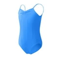 thumbnail image 1 of Dlentnea Kids Girls Camisole Leotard Tank Top Underwear Gymnastics Undershirt Seamless Solid Color Dancewear, 1 of 7