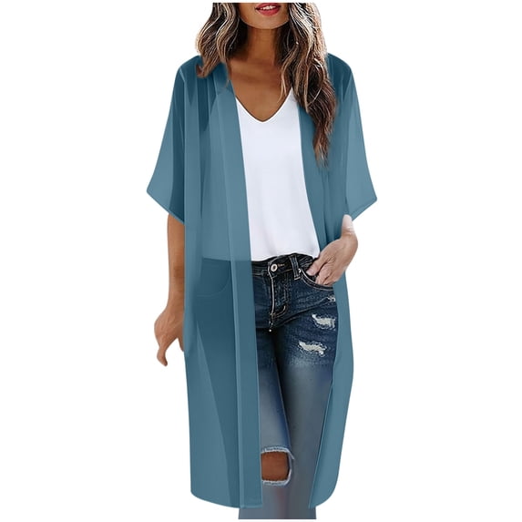 talentlend Women's Swimsuit Coverups Summer Beach Casual Loose Cardigans for Swimwear Vacation Cover up Bathing Suit