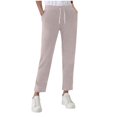 thumbnail image 1 of Dlentnea Womens Plus Size Sweatpants Comfortable Casual Loose Drawstring Joggers Lounge Pants with Pockets, 1 of 6