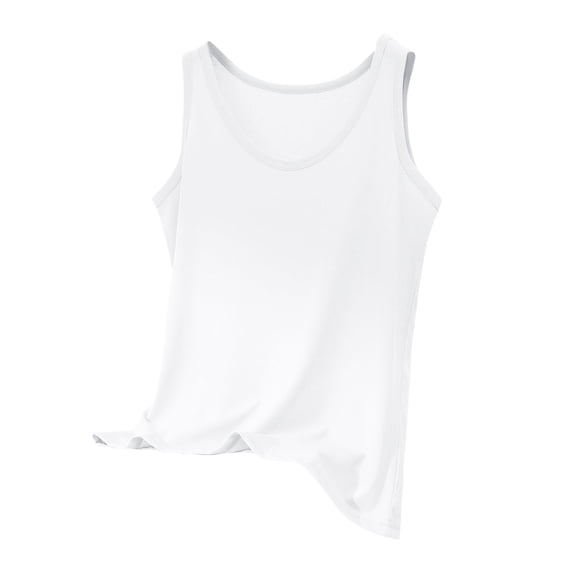 Dlentnea Womens Tank Tops Shirts Casual Loose Camisole Cami Top V Neck T Shirt Sleeveless Summer Clothes XXXL
