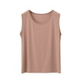 thumbnail image 1 of Dlentnea Womens Tank Tops Summer Casual Soft Crew Neck Sleeveless Top Loose Comfortable Loungewear Shirts M-4XL, 1 of 4