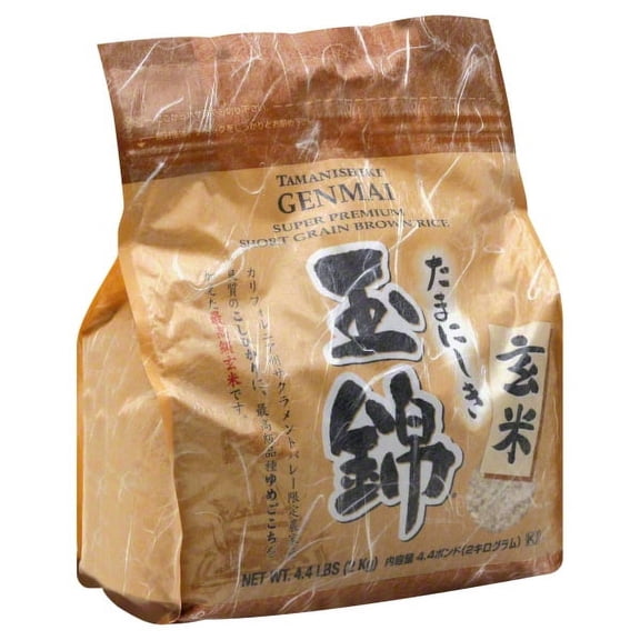 tamanishiki super premium brown rice, 4.4-pounds