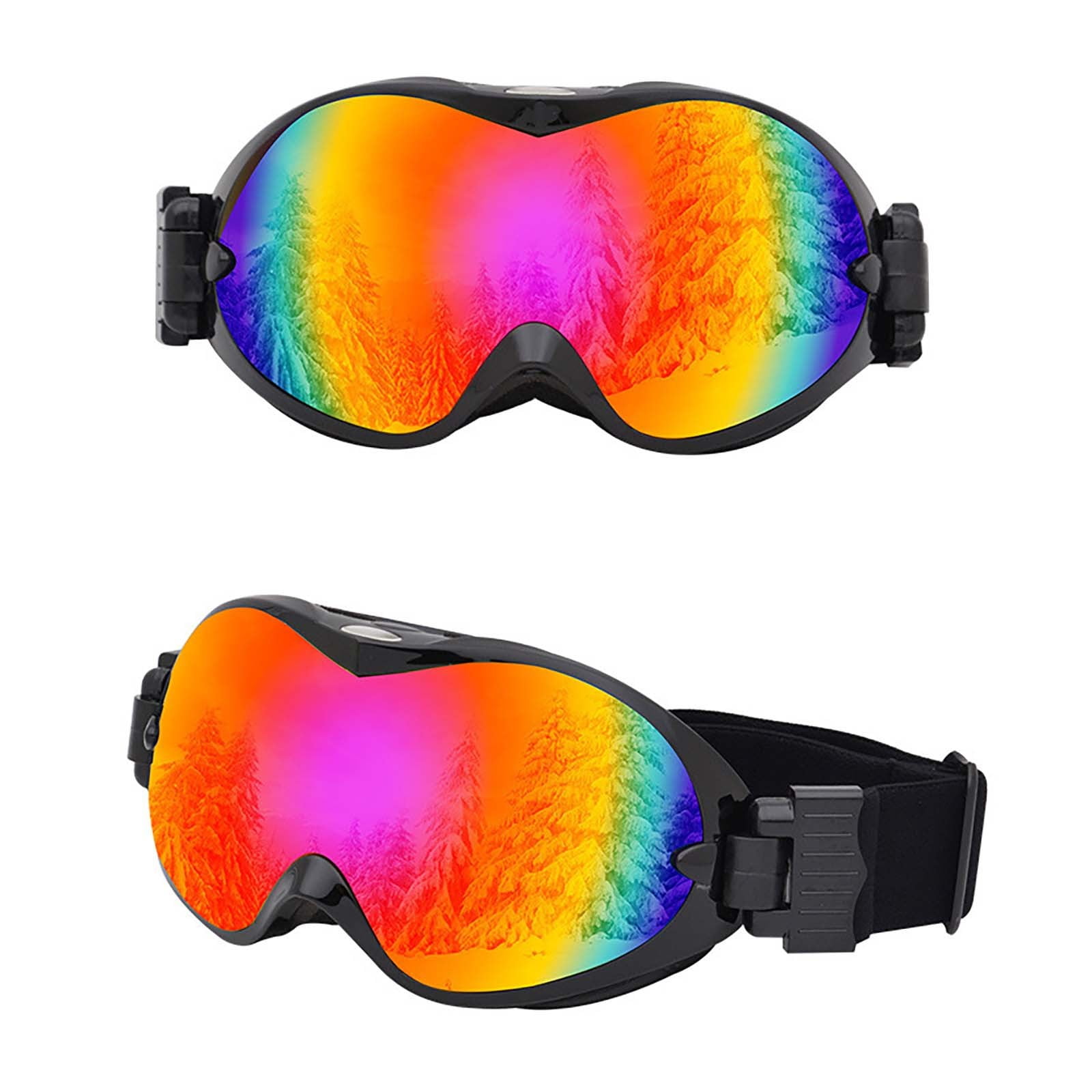 tangyuanzzz Sports Safety Ski Goggles Double Antis Fog Adult Men And