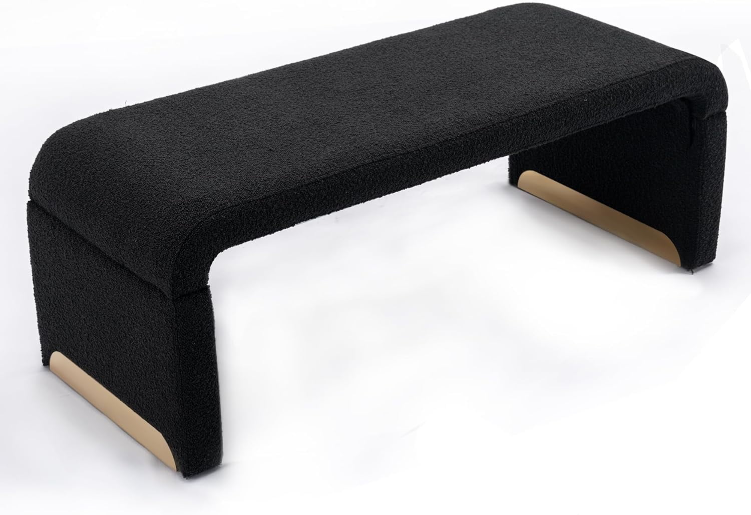 tantohom Entryway Bench End of Bed, 44” Loveseat Ottoman Bedroom Bench