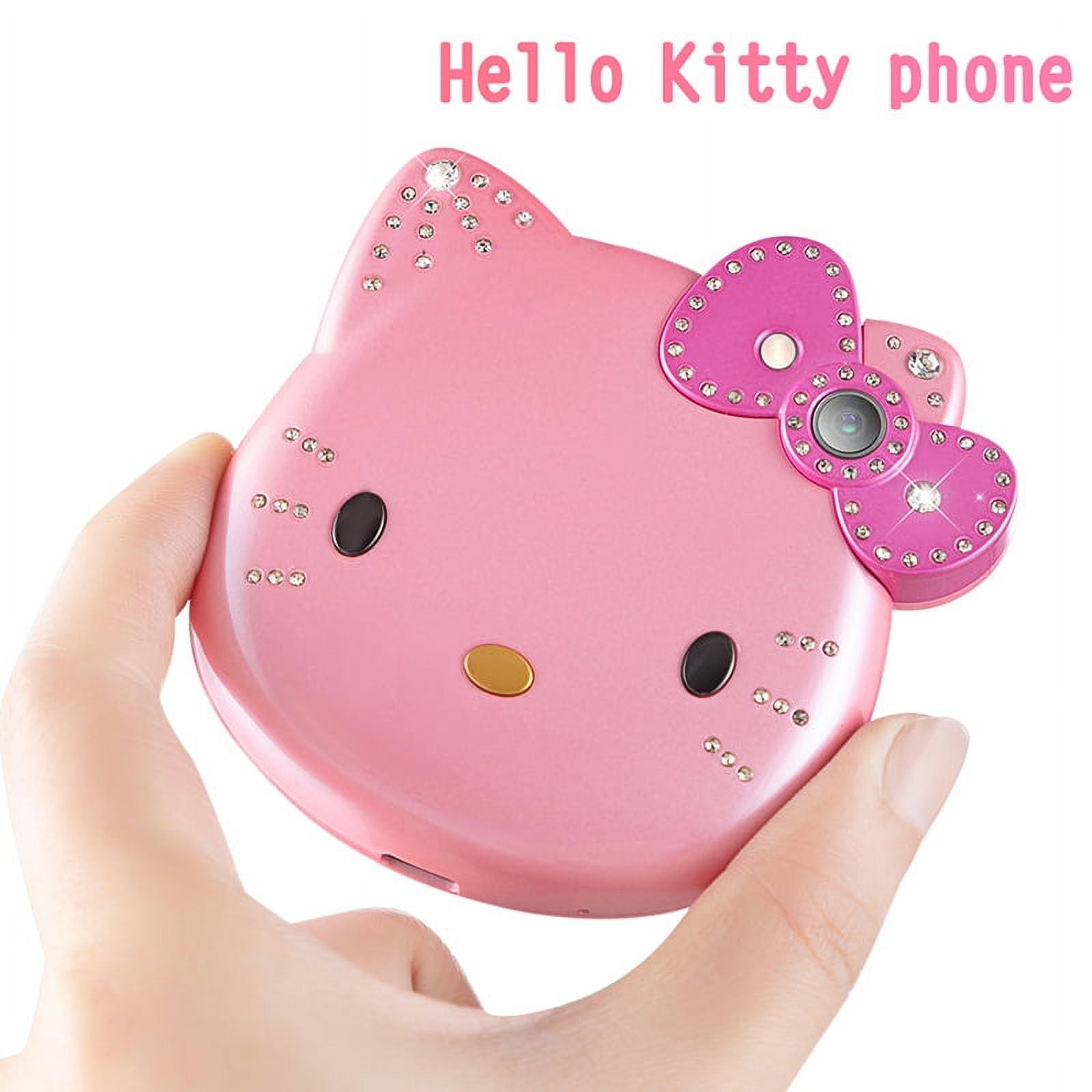 taozhe i168 Hello Kitty K688 Cartoon Kids Phone, Pink taozhe i168 Hello Kitty K688 Cartoon Kids Phone, Pink