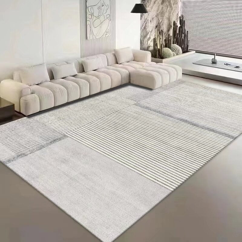 tapete salon Washable Rug Area Sofa Home Carpet Bedroom Decor Simple ...