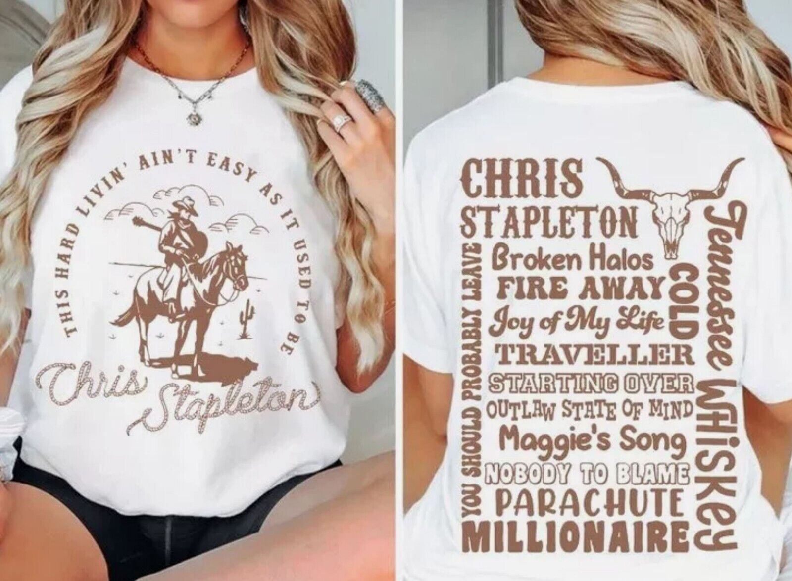 tapleton Graphic Shirt, All American Road Show 2024 Tour Shi - Walmart.com