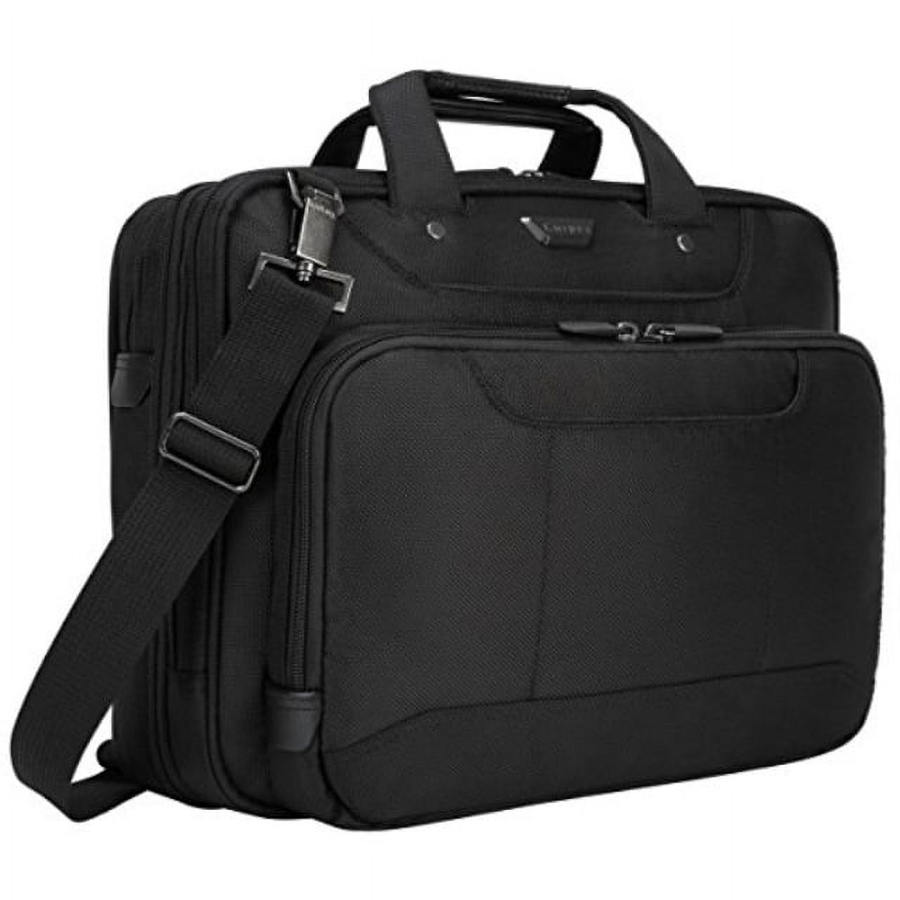 targus corporate traveler checkpoint-friendly traveler laptop case for 14-inch laptop, black (cuct02ua14s) - image 1 of 13