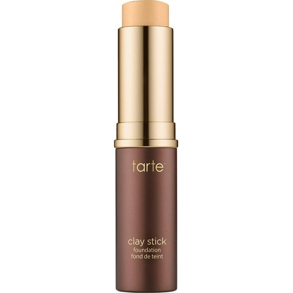 Tarte Clay Stick Foundation, Medium Sand, Natural Matte Finish, Full-coverage foundation stick, 0.32 oz