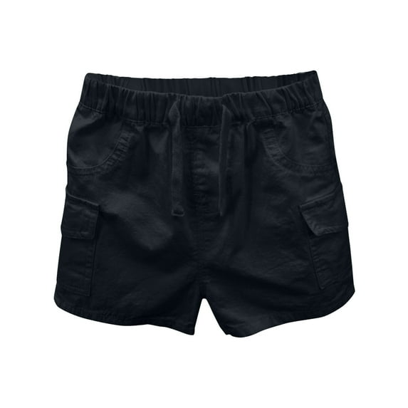 tarylea Baby Clothes Toddler Boys Girls Cargo Shorts High Waisted Pull on Cotton Shorts Loose Fitted Casual Shorts