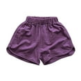 thumbnail image 1 of tarylea Baby Clothes Toddler Boys Girls Cotton Shorts Elastic Waisted Lounge Shorts Casual Comfy Summer Shorts, 1 of 3