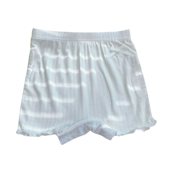 tarylea Baby Clothes Toddler Girl Cotton Shorts Infant Girls Elastic Bow Waist Casual Shorts Solid Color Soft Summer Shorts