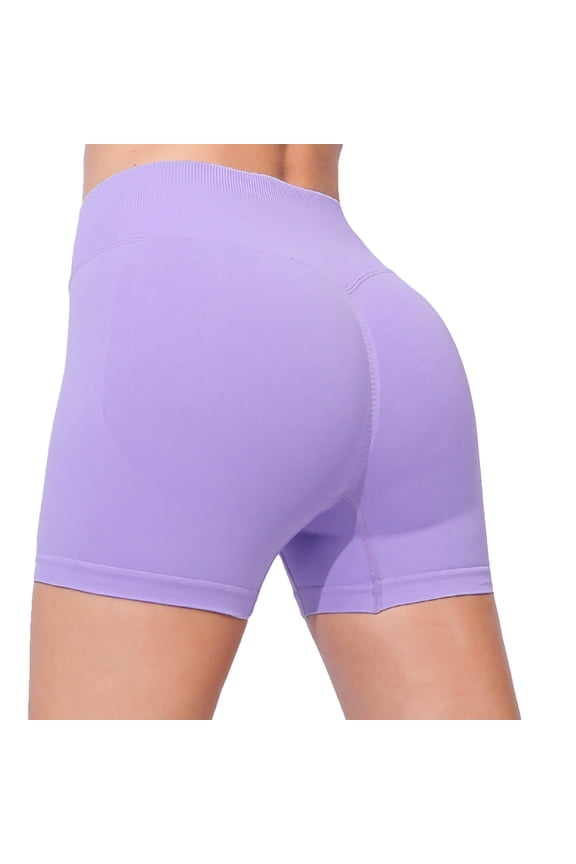 Biker Shorts Women High Waisted Belly Control Scrunch Butt shorts Leggings Summer Workout Running Yoga Shorts