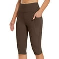 thumbnail image 1 of tarylea Capri Leggings for Women with Pockets Belly Control High Waisted Yoga Pants Stretchy Butt Lifting Workout Cropped Tights, 1 of 9