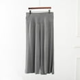 thumbnail image 1 of tarylea Capri Pants for Women High Rise Wide Leg Loose Lounge Trousers Casual Comfy Summer Dailywear Thin Pants, 1 of 6