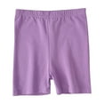 thumbnail image 1 of tarylea Girls High Waisted Biker Shorts Elastic Waisted Bottom Shorts Solid Color Under Dress Shorts Loungewear, 1 of 7