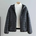 thumbnail image 1 of tarylea Hoodies for Women Full Zipper Solid Color Jackets Long Sleeve Thermal Tops with Pockets Casual Comfy Warm Winter Tops, 1 of 3