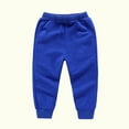 thumbnail image 1 of tarylea Infant Baby Girls Boys Pants Thick Fleece Lined Elastic Waist Sweatpants Solid Color Cinch Bottom Trousers with Pockets Casual Comfy Winter Warm Dailywear Toddler Pants for 12 Months-13 Years, 1 of 4
