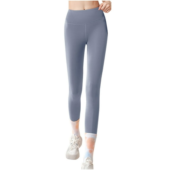 tarylea Leggings for Women Stretchy High Waisted Yoga Pants Ankle Length Compression Workout Tights