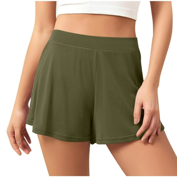 tarylea Pajamas Shorts for Women Casual Comfy Sleep Bottoms High Waisted Lounge Shorts Sleepwear Loungewear