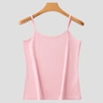 thumbnail image 1 of tarylea Plus Size Tank Tops for Women Sleeveless Adjustable Spaghetti Strap Square Neck Camisole Casual Summer Fitted Tops, 1 of 5