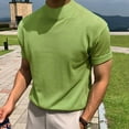 thumbnail image 1 of tarylea Shirts for Mens Short Sleeve Turtleneck Regular Fitted T-Shirts Casual Summer Basic Dailywear Tops, 1 of 7