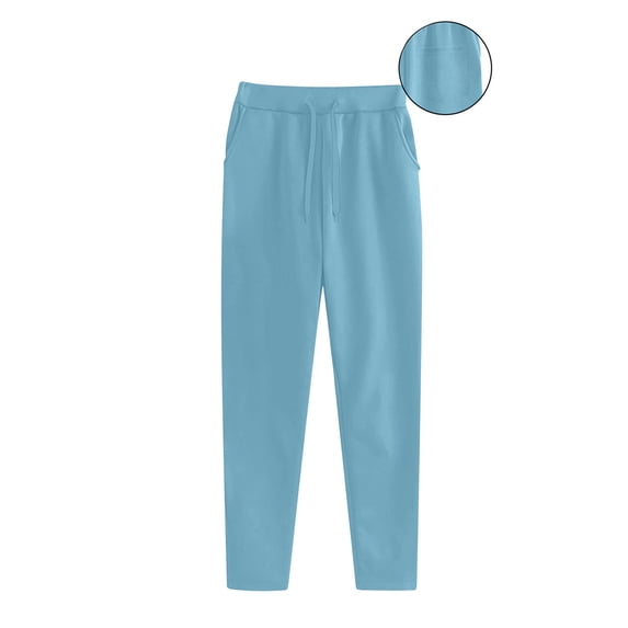 tarylea Sweatpants for Women High Rise Drawstring Trousers Solid Color Loose Pants with Pockets Casual Loose Workout Running Pants