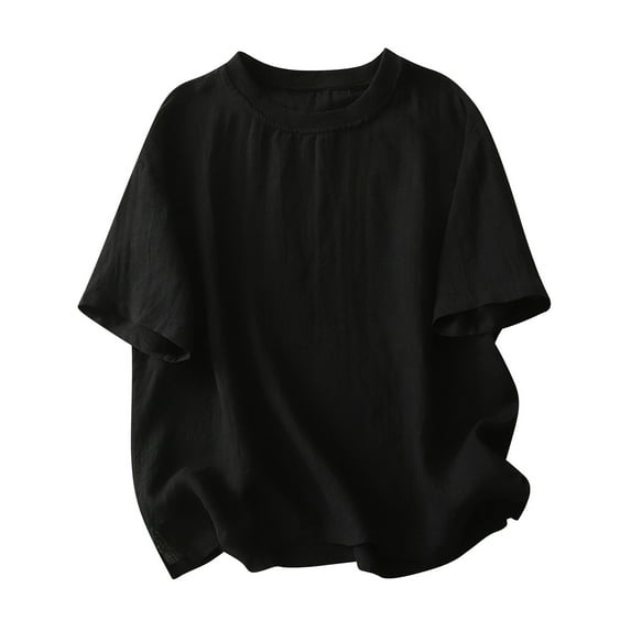 tarylea T-Shirt for Women Short Sleeve Crew Neck Loose Fitting Lightweight Breathable Moisture-Wicking Basic Tees
