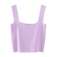 thumbnail image 1 of tarylea Tank Tops for Women Going Out Tops Sleeveless Crop Seamless Square Neck Lightweight Cute Shirts, 1 of 2