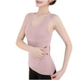 thumbnail image 1 of ZyeKqe Thermal Tank Tops for Women Sleeveless Fleece Lined Underwear Tops Scoop Neck Base Layer Vest, 1 of 4