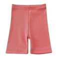 thumbnail image 1 of tarylea Toddler Baby Girls Biker Shorts Elastic High Waisted Bottom Shorts Solid Color Soft Comfy Undershorts Underdress, 1 of 3
