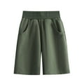 thumbnail image 1 of tarylea Toddler Clothes Boys Girls Sweat Shorts Elastic Waisted Pull on Athletic Shorts Wide Leg Running Shorts, 1 of 3