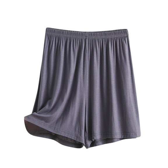 tarylea Womens Shorts Solid Color Elastic Waist Pleated Shorts High Rise Loose Shorts Casual Summer Comfy Stretch Soft Shorts