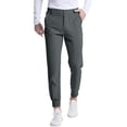 thumbnail image 1 of tarylea Workout Pants for Men Button Waist Cinch Bottom Trousers Solid Color Loose Pants with Pockets Casual Comfy Golf Pants, 1 of 4
